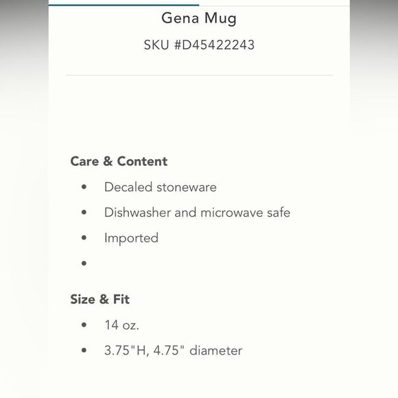 Anthropologie Be Happy Gena mug - Picture 3 of 8